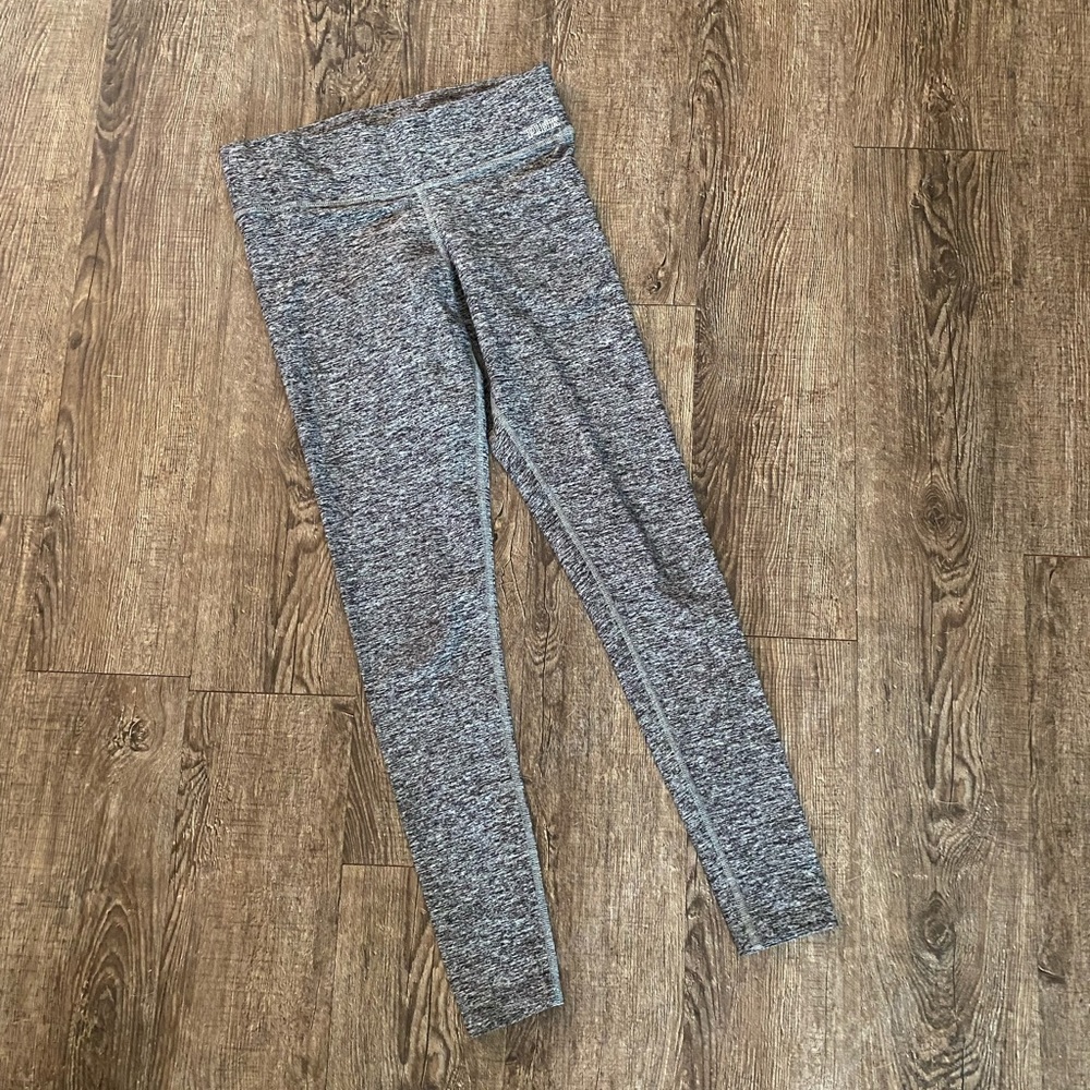Gray Heathered PINK Yoga Pants